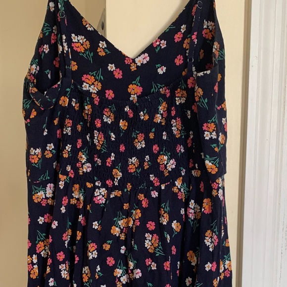 GAP Navy and Floral Printed Dress - Picture 4 of 4